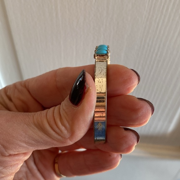 Turquoise color stone bracelet - Picture 3 of 4